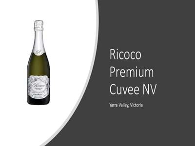 Rococo Premium Cuvee made in a traditional method, matches well with seafood.